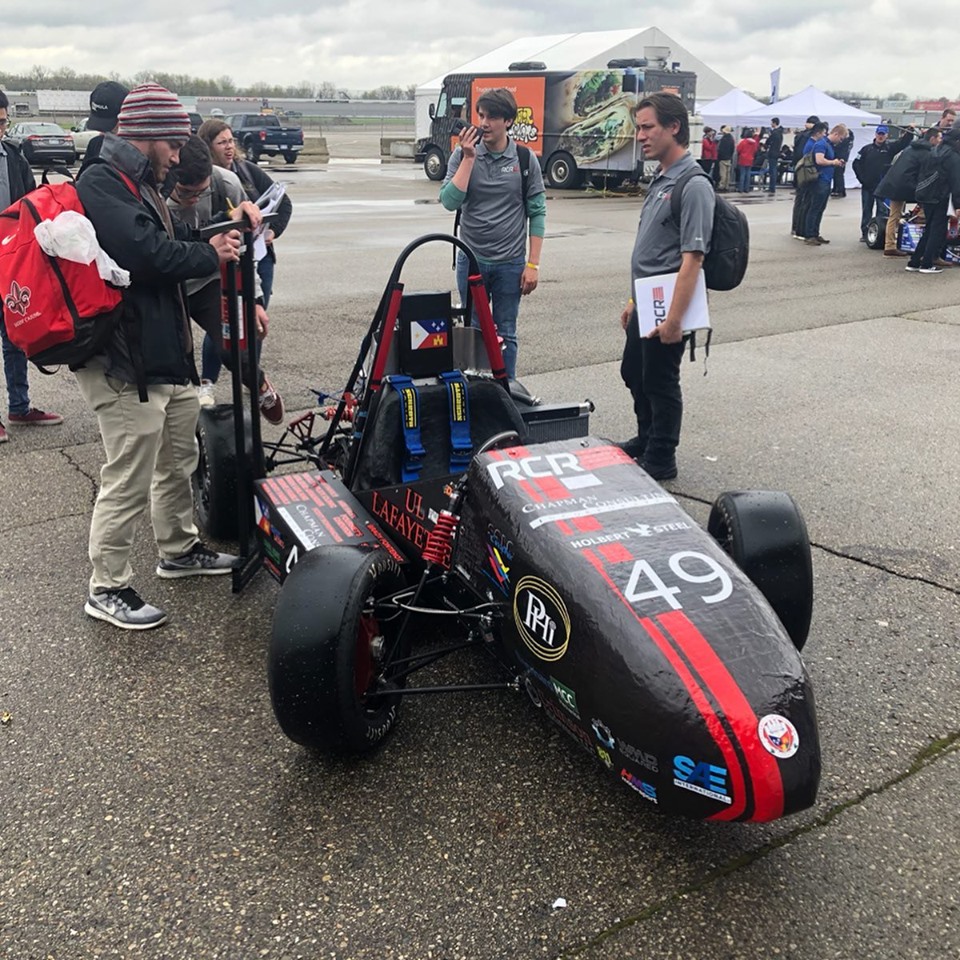 Ragin' Cajun Racing Team Placed Top 10 at FSAE Competition in Michigan